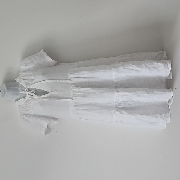 Honorine white Shirt Mini Dress Size XS - Picture 2 of 12